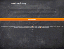 Tablet Screenshot of phoenixcraiglist.org